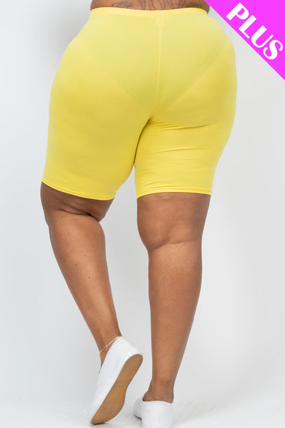 Plus Size Bike Shorts - Wholesale Capella Apparel