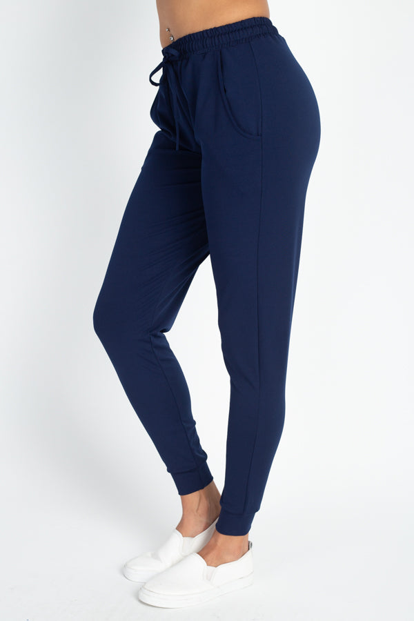 Drawstring Waist Jogger Pants - Wholesale Capella Apparel