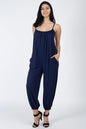 Sleeveless Jogger Jumpsuit - Wholesale Capella Apparel