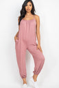 Sleeveless Jogger Jumpsuit - Wholesale Capella Apparel