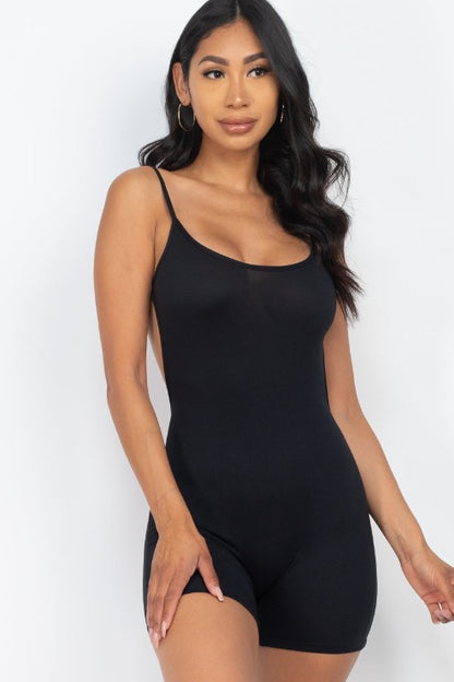 Backless Cami Romper - Wholesale Capella Apparel