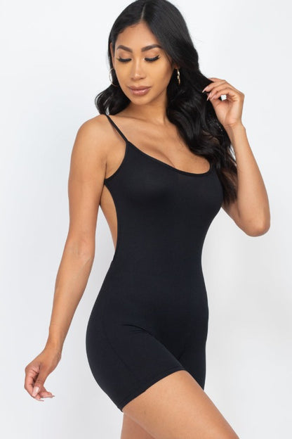 Backless Cami Romper - Wholesale Capella Apparel