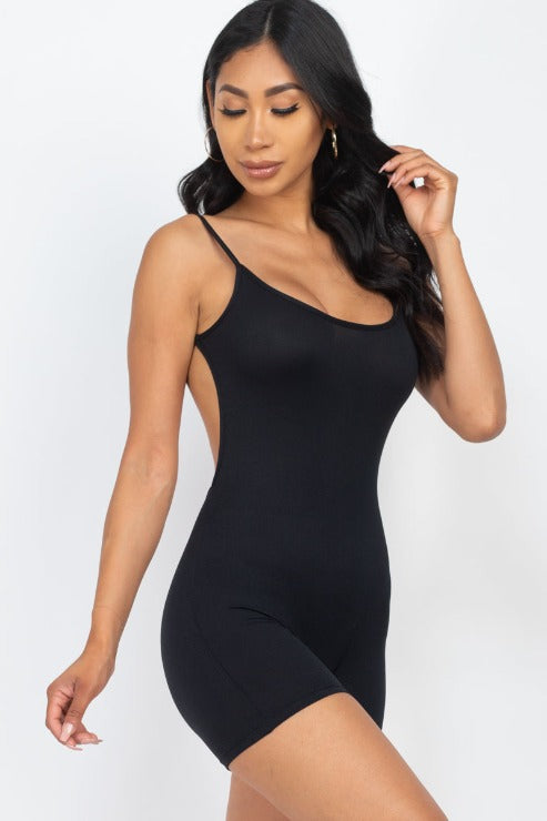 Backless Cami Romper (CAPELLA) - Capella Apparel