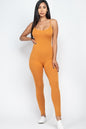 Solid Bodycon Cami Jumpsuit (CAPELLA) - Capella Apparel