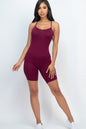 Crossback Bodycon Romper (CAPELLA) - Capella Apparel