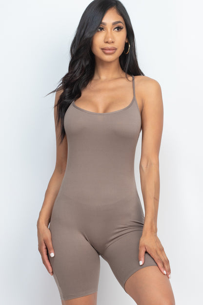 Crossback Bodycon Romper - Wholesale Capella Apparel