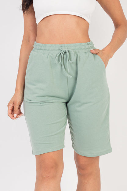 French Terry Bermuda Shorts (CAPELLA) - Capella Apparel