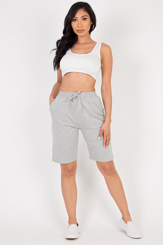 French Terry Bermuda Shorts - Capella Apparel