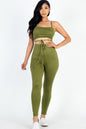 Solid Tie Front Cut Out Jumpsuit - Capella Apparel