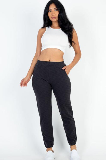 Ribbed Side Pocket Joggers - Capella Apparel