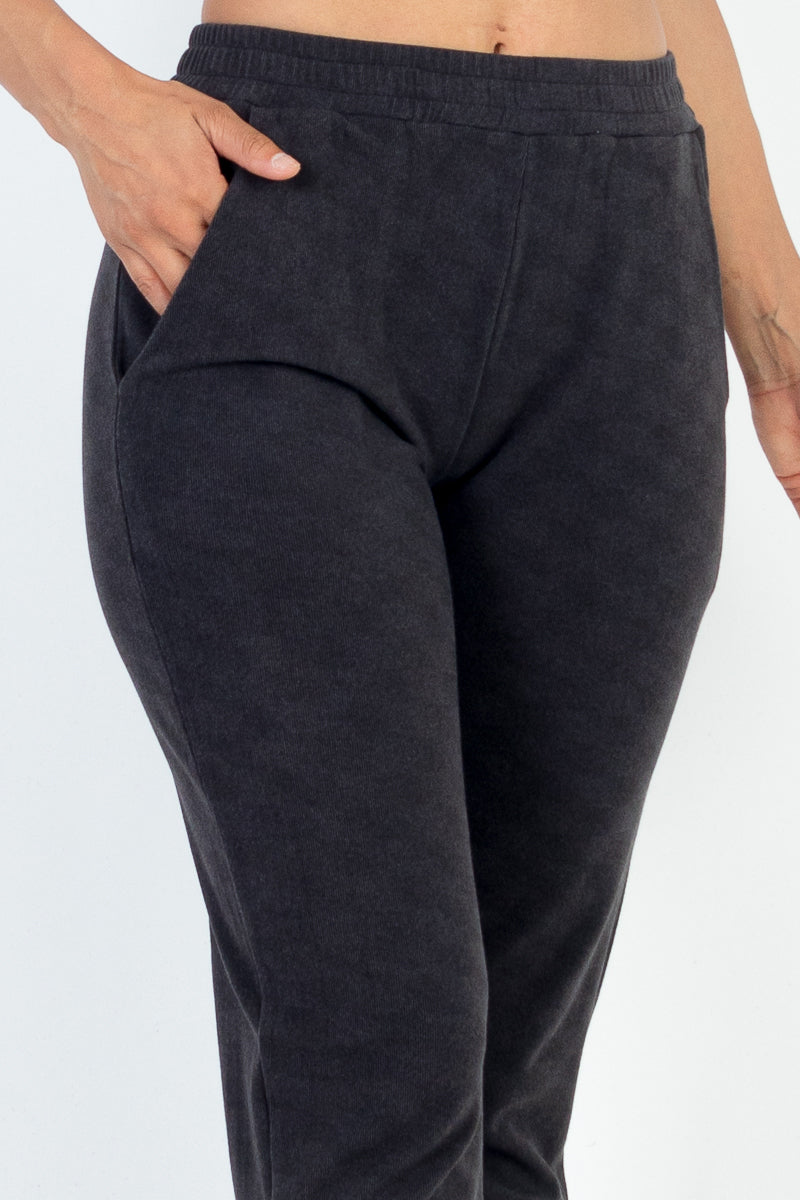 Ribbed Side Pocket Joggers (CAPELLA) - Capella Apparel