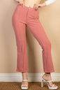 High Waist Knit Flare Pants (CAPELLA) - Capella Apparel