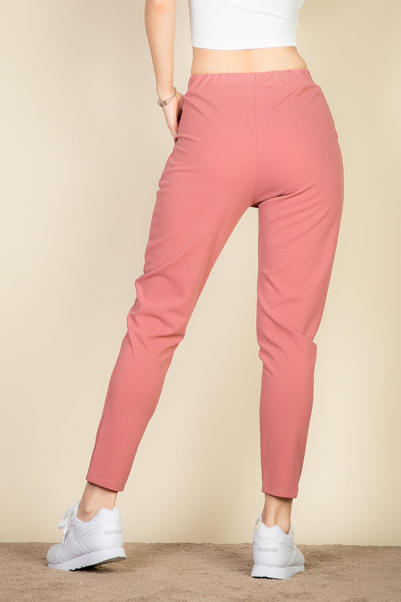 Pleat Front Tapered Trousers - Capella Apparel