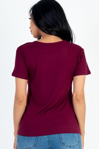 Basic Short Sleeve T-shirt (CAPELLA) - Capella Apparel