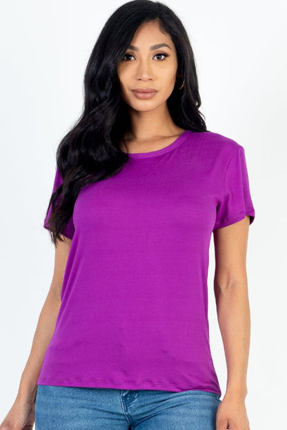 Basic Short Sleeve T-shirt (CAPELLA) - Capella Apparel