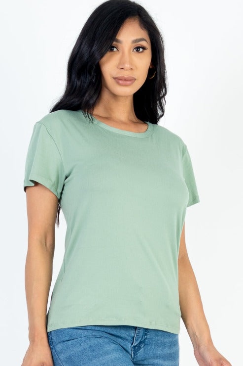 Basic Short Sleeve T-shirt (CAPELLA) - Capella Apparel