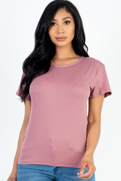 Basic Short Sleeve T-shirt (CAPELLA) - Capella Apparel