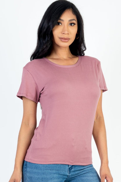 Basic Short Sleeve T-shirt - Capella Apparel