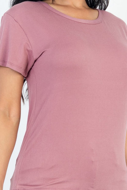 Basic Short Sleeve T-shirt (CAPELLA) - Capella Apparel