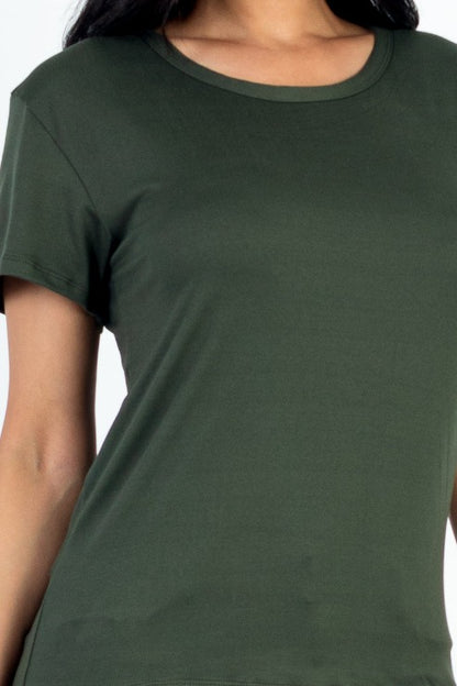 Basic Short Sleeve T-shirt (CAPELLA) - Capella Apparel