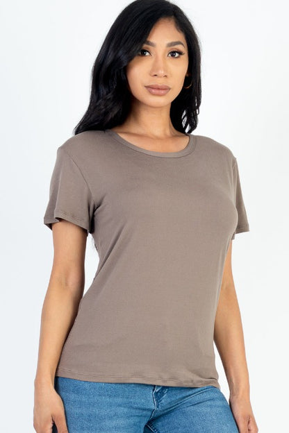 Basic Short Sleeve T-shirt (CAPELLA) - Capella Apparel