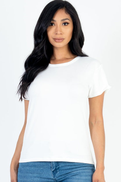 Basic Short Sleeve T-shirt (CAPELLA) - Capella Apparel