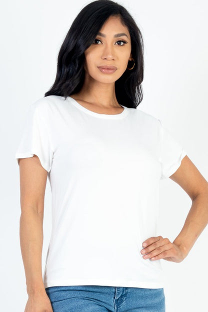 Basic Short Sleeve T-shirt (CAPELLA) - Capella Apparel