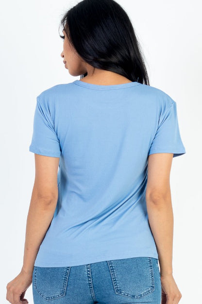 Basic Short Sleeve T-shirt (CAPELLA) - Capella Apparel