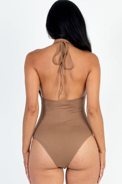 Solid Bustier Bodysuit - Capella Apparel