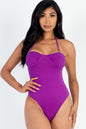 Solid Bustier Bodysuit - Capella Apparel