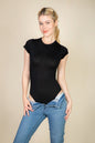 Short Sleeve Crew Neck Bodysuit - Capella Apparel