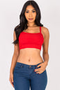 Ribbed Knit Cami Crop Top (CAPELLA) - Capella Apparel