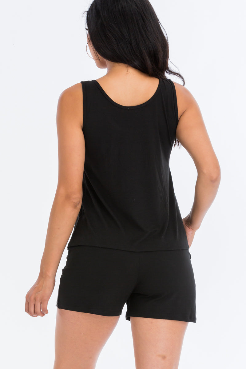 Comfy Tank Top & Shorts Set - Capella Apparel