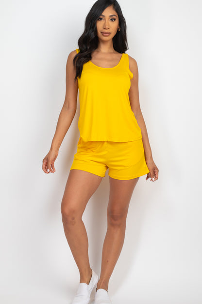 Comfy Tank Top & Shorts Set - Capella Apparel