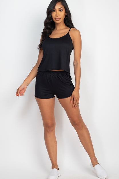 Cami Top & Shorts Set - Capella Apparel