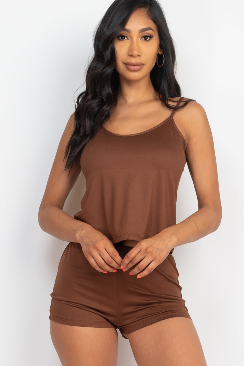 Cami Top & Shorts Set - Capella Apparel